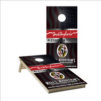 Custom designed printed/stained Pro style cornhole boards. Made with birch plywood tops and frames.