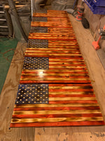 Rustic American Flag Wall Decor