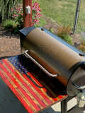 American flag shelf. Very universal but great for a BBQ setup!