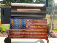 American flag shelf. Very universal but great for a BBQ setup!